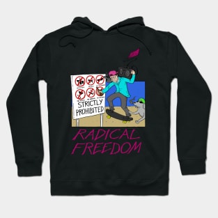 Radical Freedom at the Beach Hoodie